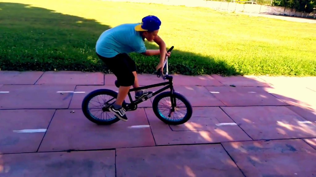 Нарезка трюков на bmx номер 1