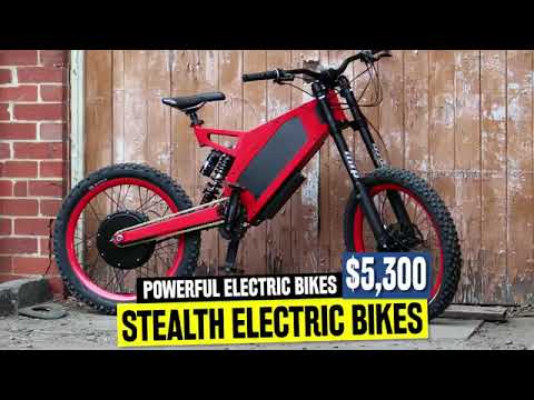10 Powerful Electric Bicycles Available in 2019