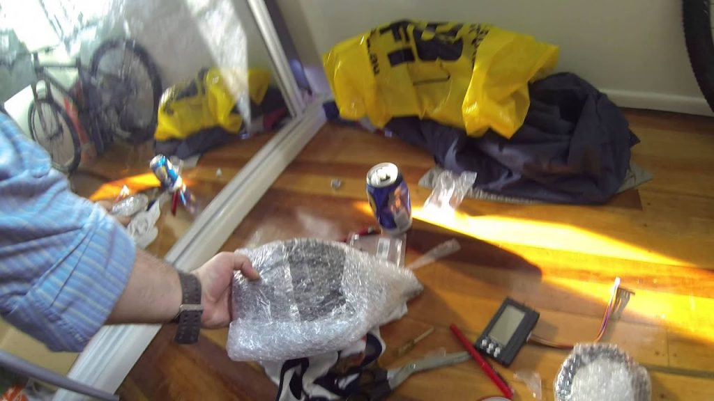 Lightning Rod's Big block unboxing kit for electric bike conversion 4
