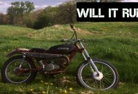 1971 Rat Bike, Will It Run After 50 years? | Rat Rod Motorcycle