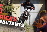 5 TRICKS POUR COMMENCER LE BMX ! + TUTO EXPRESS DEBUTANT