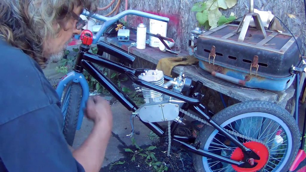 80cc Motorized BMX Bike pt.5, Paint and Assembling