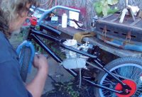 80cc Motorized BMX Bike pt.5, Paint and Assembling
