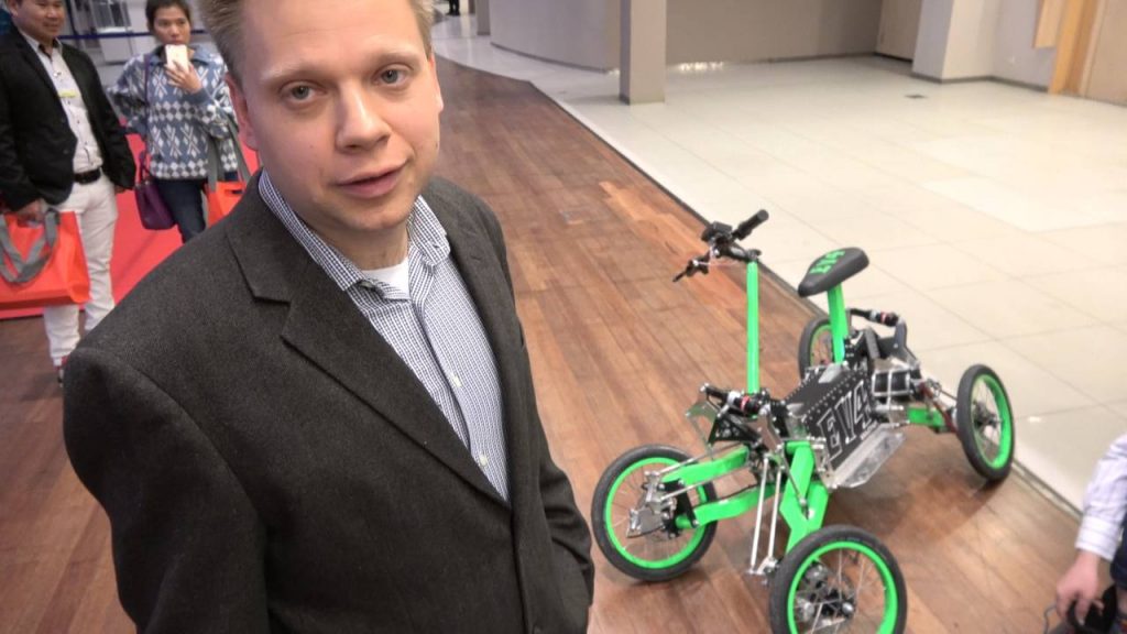 Aero-service EV4, 4-wheel electric bike from Poland