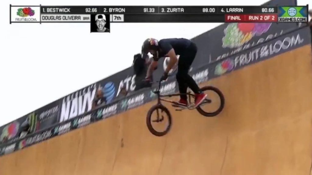 BMX Vert X Games Mineapolis 2017 - Douglas Oliveira