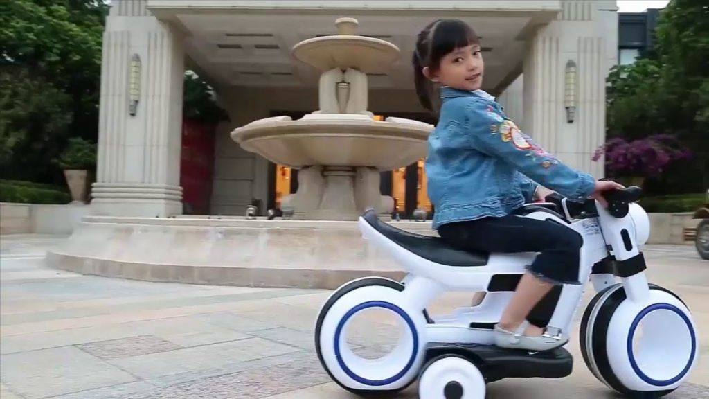 Bağlama № 313 Детский Электрический  мотоцикл Electric  motorcycle large tricycle