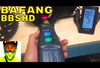 Bafang BBSHD 1000w mid-drive • Factory settings RPM test • Electric Bike 48v BBS02 8fun motor