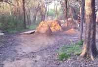 Bashing & Jumping RC Traxxas Brushless E-Maxx at BMX Park Huge Jumps Big Air