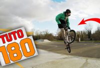 COMMENT FAIRE UN 180 EN BMX ? - TUTO EXPRESS DEBUTANT - HOW TO 180 ON BMX ?