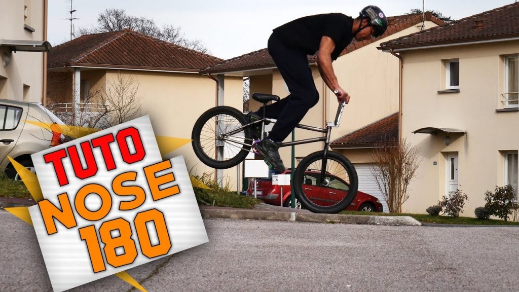 COMMENT FAIRE UN NOSE 180 EN BMX ? - TUTO EXPRESS DEBUTANT - HOW TO NOSE 180 ON BMX ?