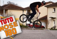 COMMENT FAIRE UN NOSE 180 EN BMX ? - TUTO EXPRESS DEBUTANT - HOW TO NOSE 180 ON BMX ?