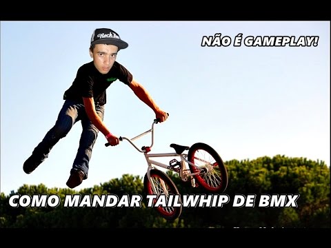 COMO eu aprendi MANDAR TAIL WHIP DE BMX