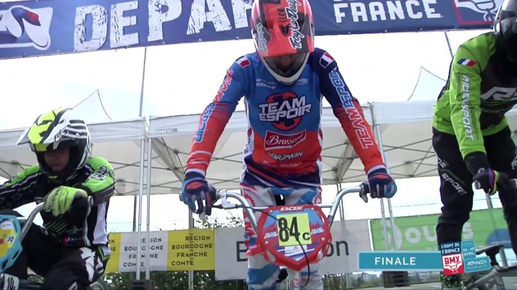 COUPE DE FRANCE BMX Besançon finale homme 4eme manche