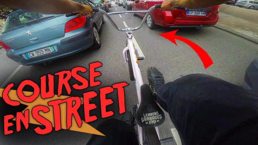 COURSE DE BMX EN VILLE A TOUT VITESSE !! - Pov GoPro Bmx