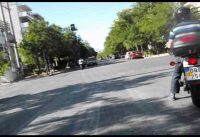 Cyclone fast electric bike 5000 Watt 48 Volt in the Centre of Athens