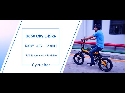 Cyrusher G650 Electric City Bike Reviews 2019