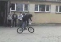 Czarnków ZSP na górce "Mam talent" Stunt na BMX