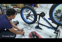 DIY Electric Bike 40km/h Using 350W Reducer Brushless Motor