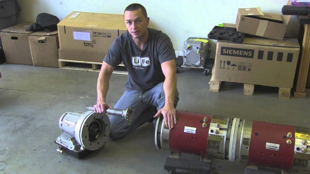 Dual Motor Electric Vehicle Drivetrain With Powerglide 2 Speed Transmission Walkthrough by EV West