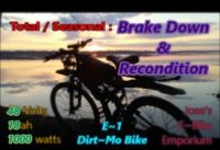 E~1 Dirt~Mo Bike Seasonal Recondition