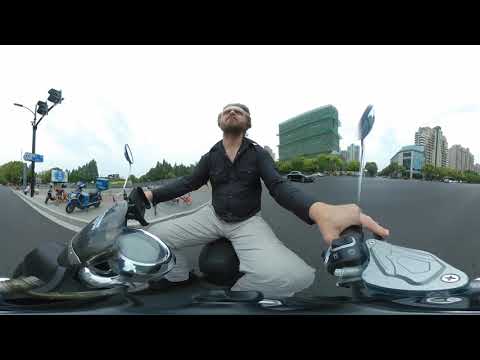 Exploring Pudong, Shanghai by electric scooter (ebike) part 4-1