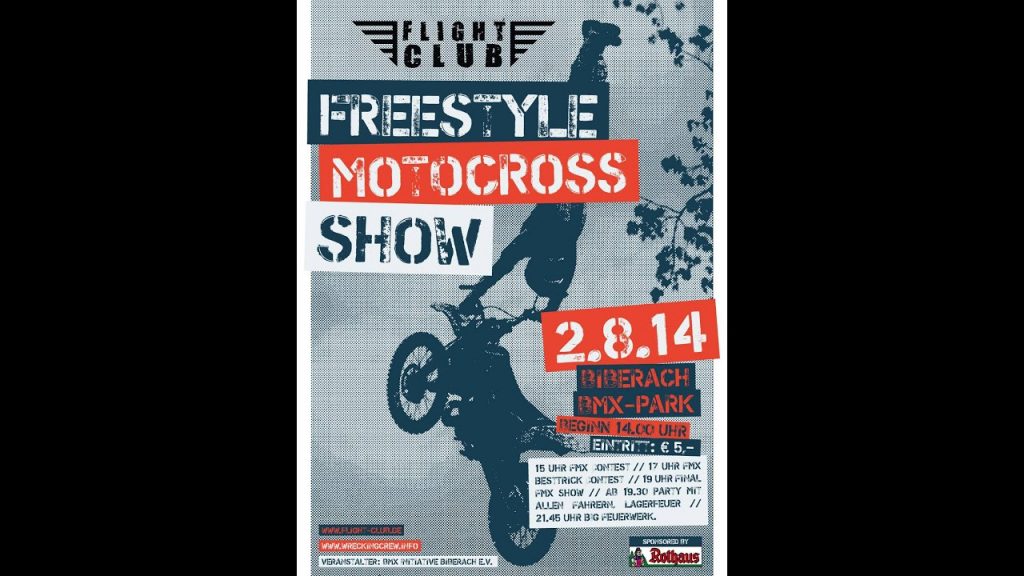 FMX FLIGHT CLUB SHOW bmx Biberach | 02.08.2014