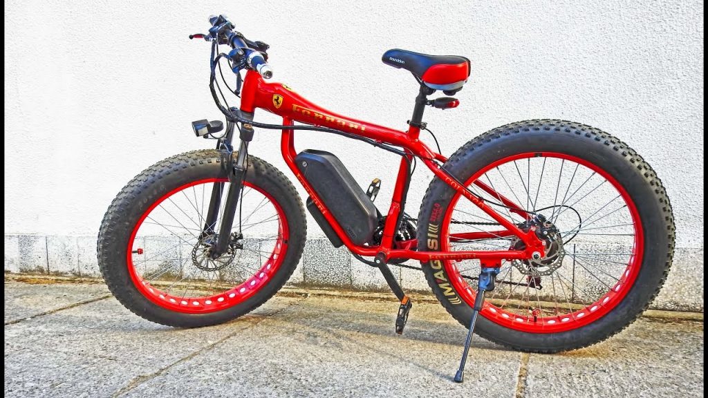 Ferrari Electric Fat Bike in Serbia  04  04 2019