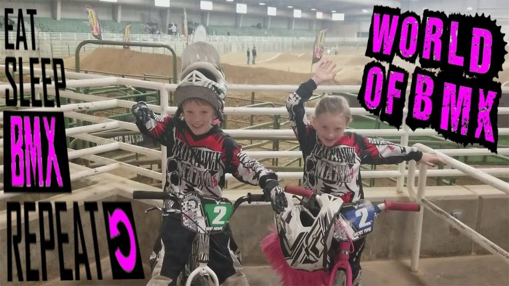 First Indoor BMX Race