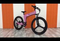Folding electric bikes in pink, for RV owner ebike, boat owner ebike, student ebike, commuter ebike Folding electric bikes in pink, for RV owner ebike, boat owner ebike, student ebike, commuter ebike