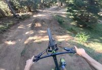 GoPro Hero 7 Black - Test on Enduro mountain bike - night session GoPro Hero 7 black - Test on enduro Mountain Bike - part 2 in MORZINE wood Section