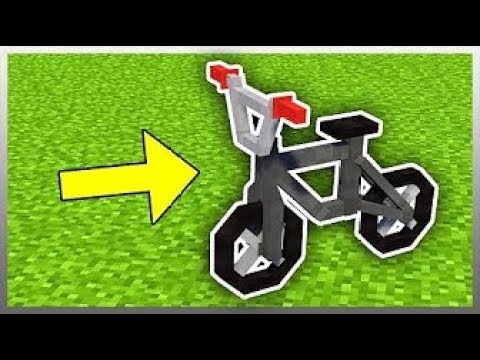 HOW TO GET A WORKING  BMX BIKE in minecraft (NO MODS}