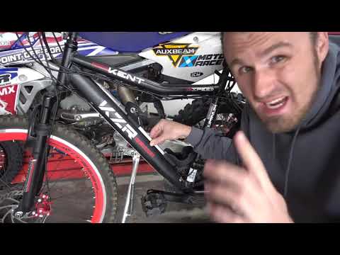 HOW TO MAKE ELECTRIC BIKE FROM OLD Bicycle - DIY
