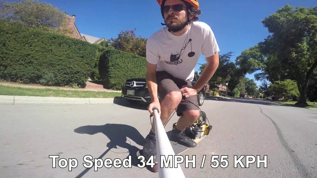 Homemade Electric Skrateboard by Scott Blake