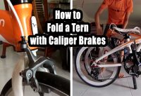 How to Fold a Tern Folding Bike with Caliper Brakes How to Fold a Tern Folding Bike with Caliper Brakes