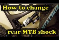 How to change rear mountain bike shock | Rockshox Monarch to Rockshox Vivid Air How to change rear mountain bike shock | Rockshox Monarch to Rockshox Vivid Air