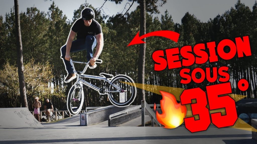 IL MASSACRE LE SKATEPARK EN BMX ! SESSION AU SKATEPARK DE ANDERNOS LES BAINS