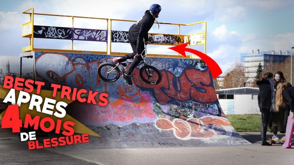 IL TENTE UN BEST TRICK EN BMX APRES 4 MOIS DE BLESSURE !