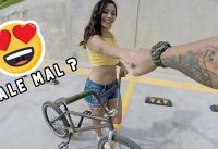 LA INVITO A SALIR SI SACA UN TRUCO EN BMX?
