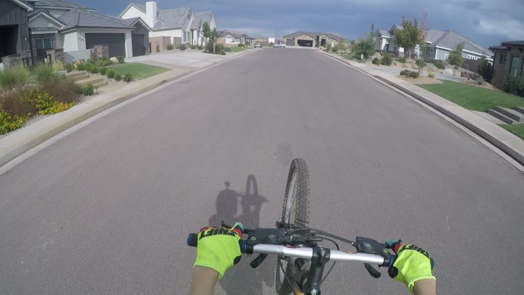 LEARNING TO WHEELIE A MOUNTAIN BIKE!!!