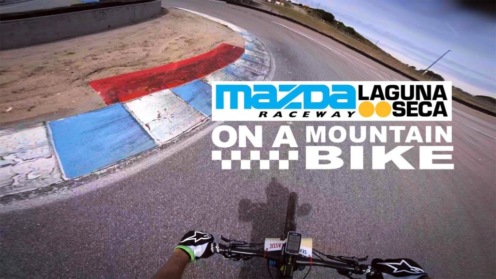Laguna Seca on a Mountain Bike Laguna Seca on a Mountain Bike