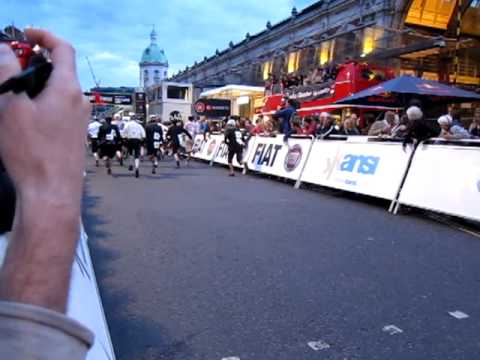 London Nocturne 2011 Folding Bike Race Final Le Mans Style Start