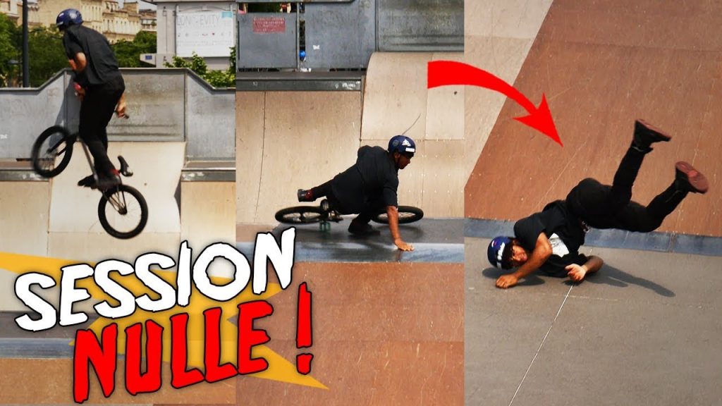 MA PIRE SESSION DE BMX A BORDEAUX