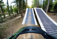 Mammoth Bike Park Opening Day 2016, Pipeline to Shotgun Trail