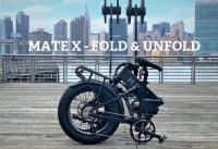 Mate X Bike 750S Folding Unfolding Demo Mate X Bike 750S Folding Unfolding Demo
