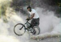 More Power by Cyclone 5000 Watt 48 Volt e-bike in a Mountain Ride More Power by Cyclone 5000 Watt 48 Volt e-bike in a Mountain Ride