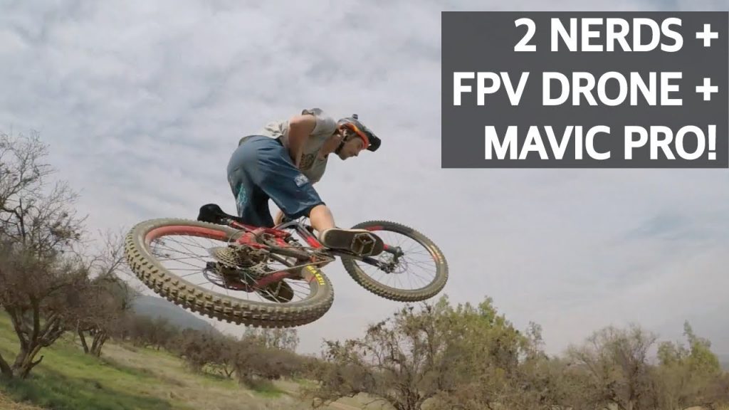 Mountain Bike vs Drone de Carreras vs Drone de Filmación!