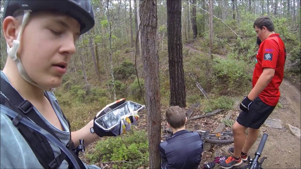 Mountain Biking Crash BROKEN ARM Mt Cootha