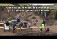 New mountain bike skills track in Bwlch Nant yr Arian New mountain bike skills track in Bwlch Nant yr Arian