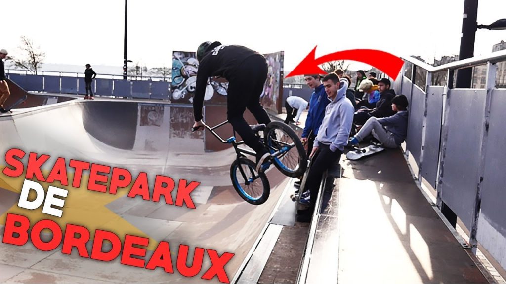 ON RIDE LE SKATEPARK DE BORDEAUX EN BMX ! - minivlog #2
