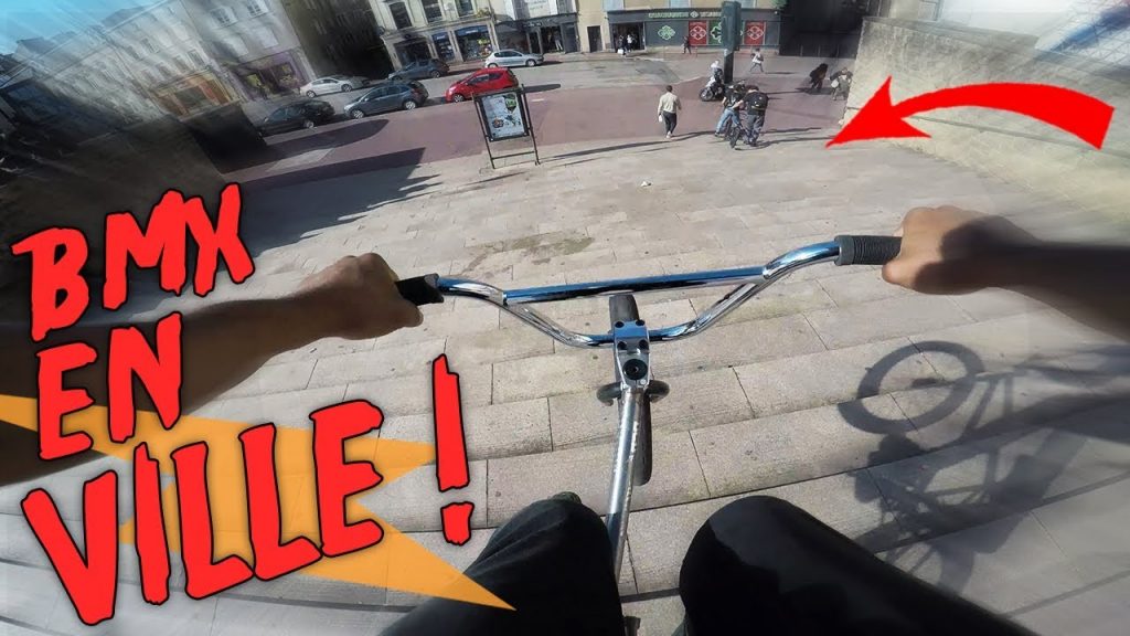 ON ROULE A FOND EN VILLE EN BMX !!